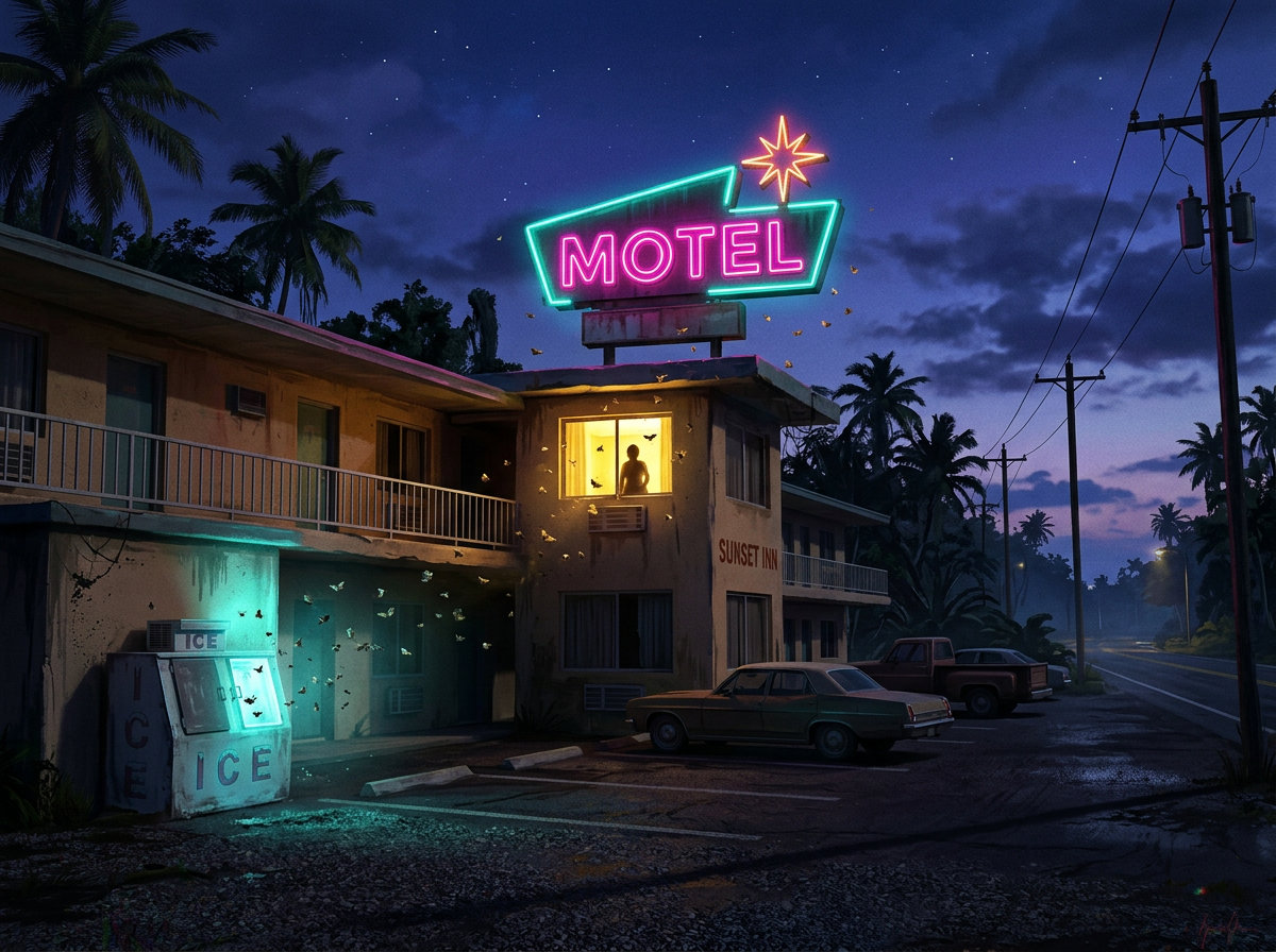 Fachada de motel