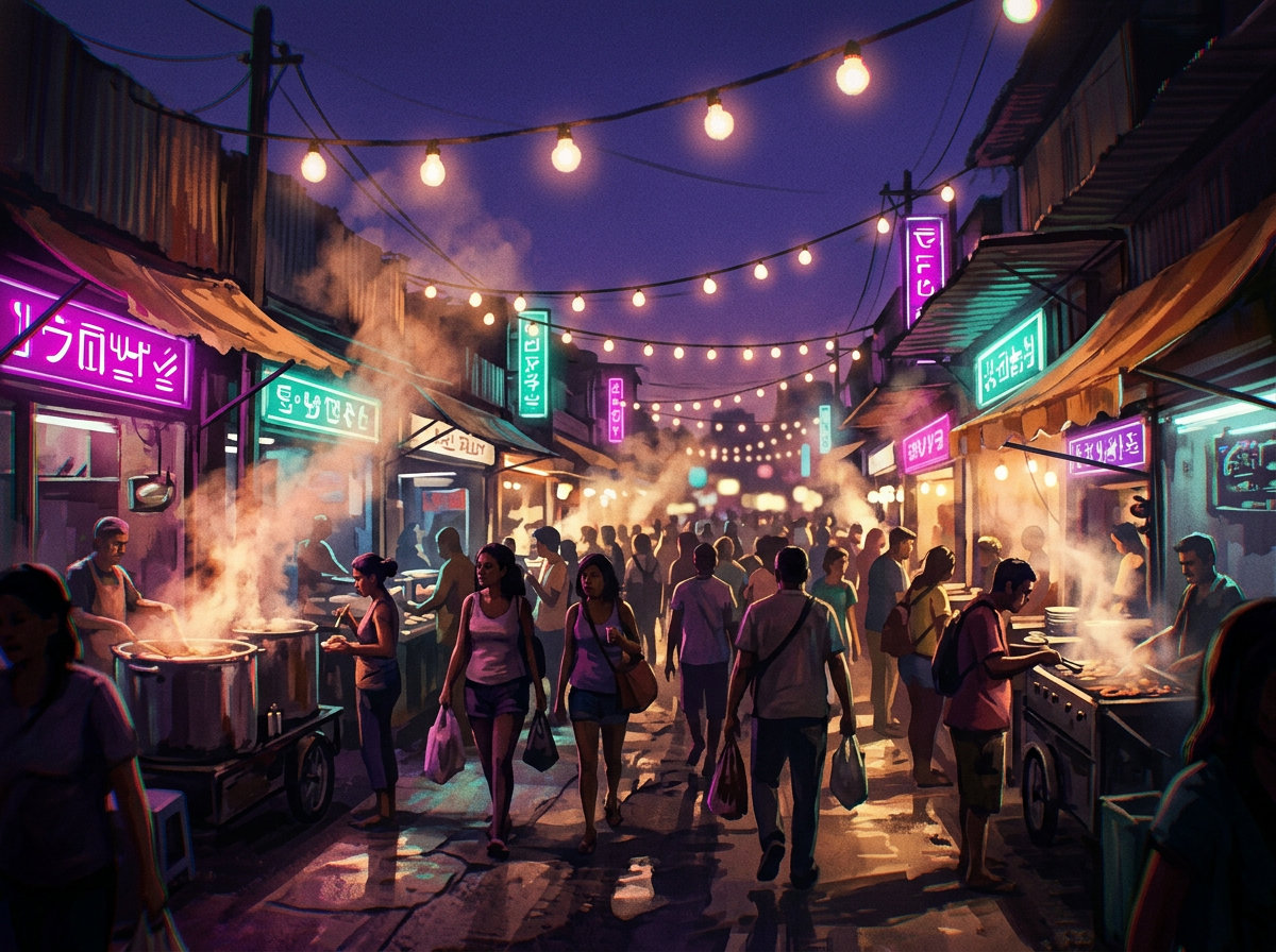 Feira noturna