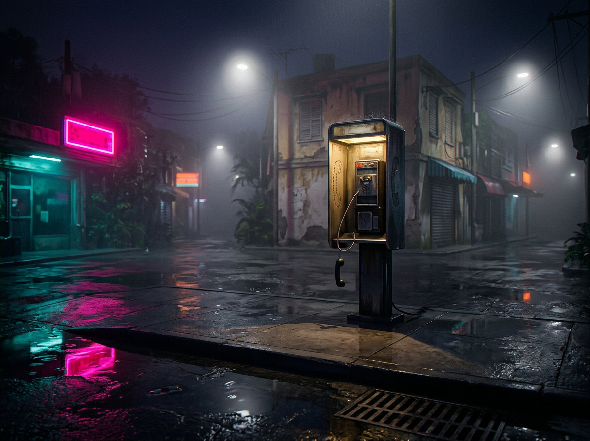 Telefone na chuva · na neblina