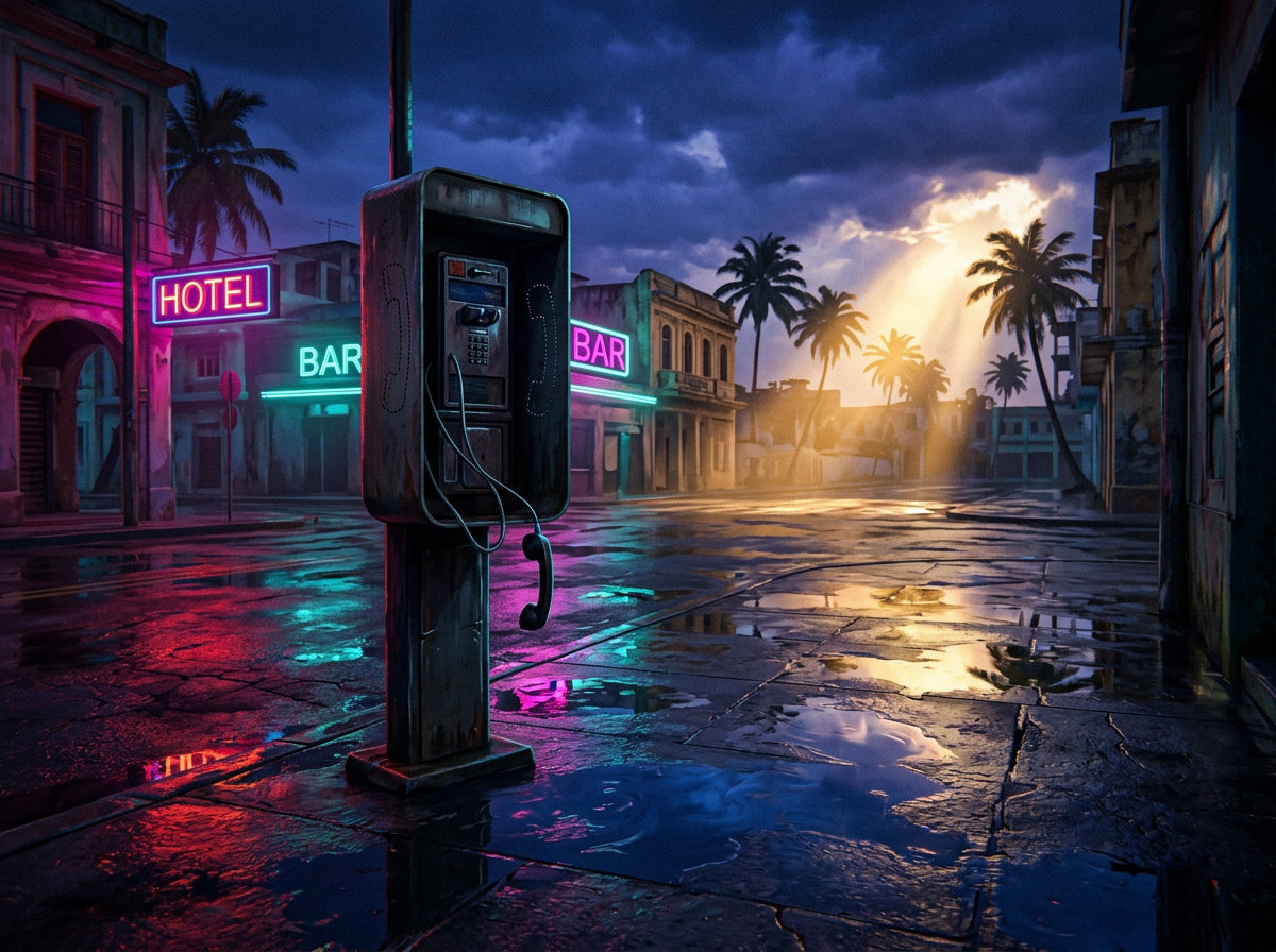 Telefone na chuva · depois da tempestade