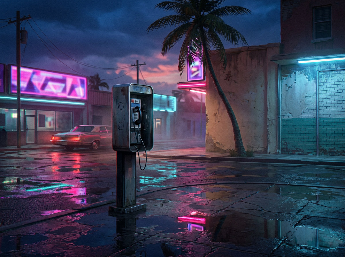 Telefone na chuva