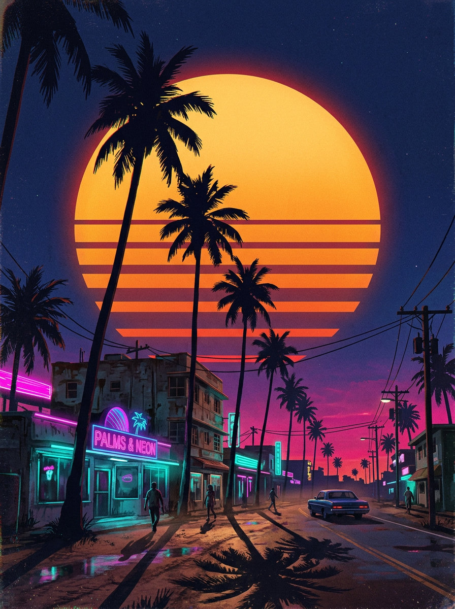 Sol de neon · ao meio-dia 2