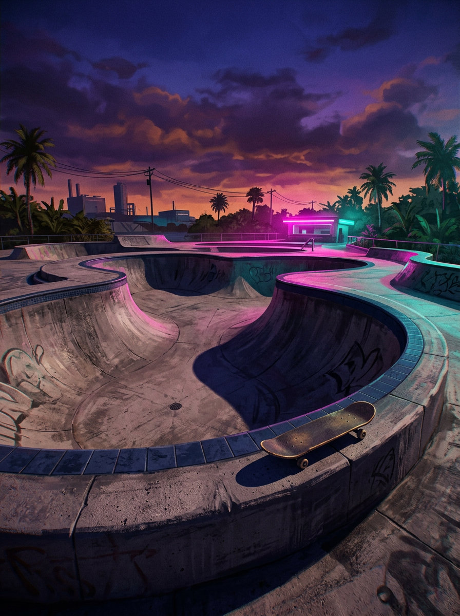Skate e sol