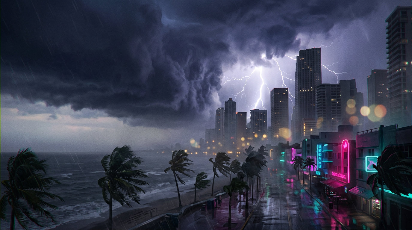 Tempestade tropical · na neblina