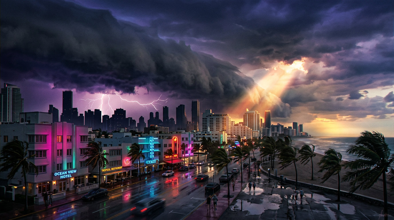 Tempestade tropical · depois da tempestade